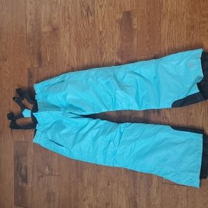 Blue snow pants youth 12/14